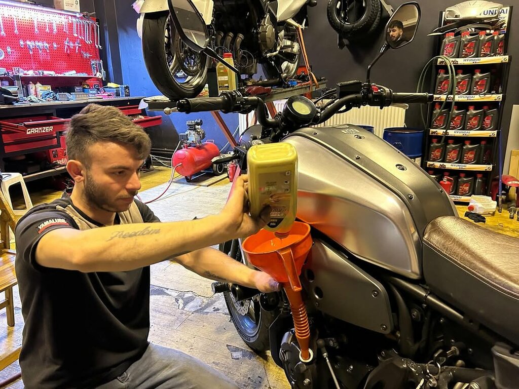 Ankara Kawasaki motosiklet marş almama arızası