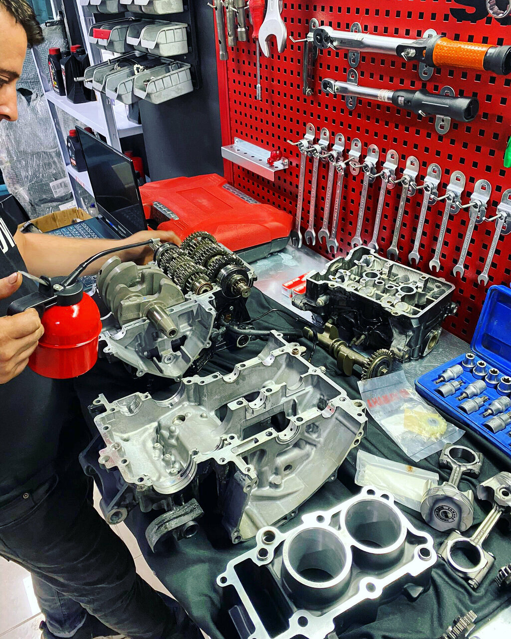Ankara Kawasaki motosiklet motor titreme problemi